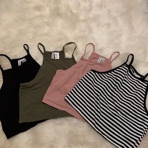 Crop top tanks